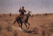 Frederic Remington The Flight Germany oil painting artist